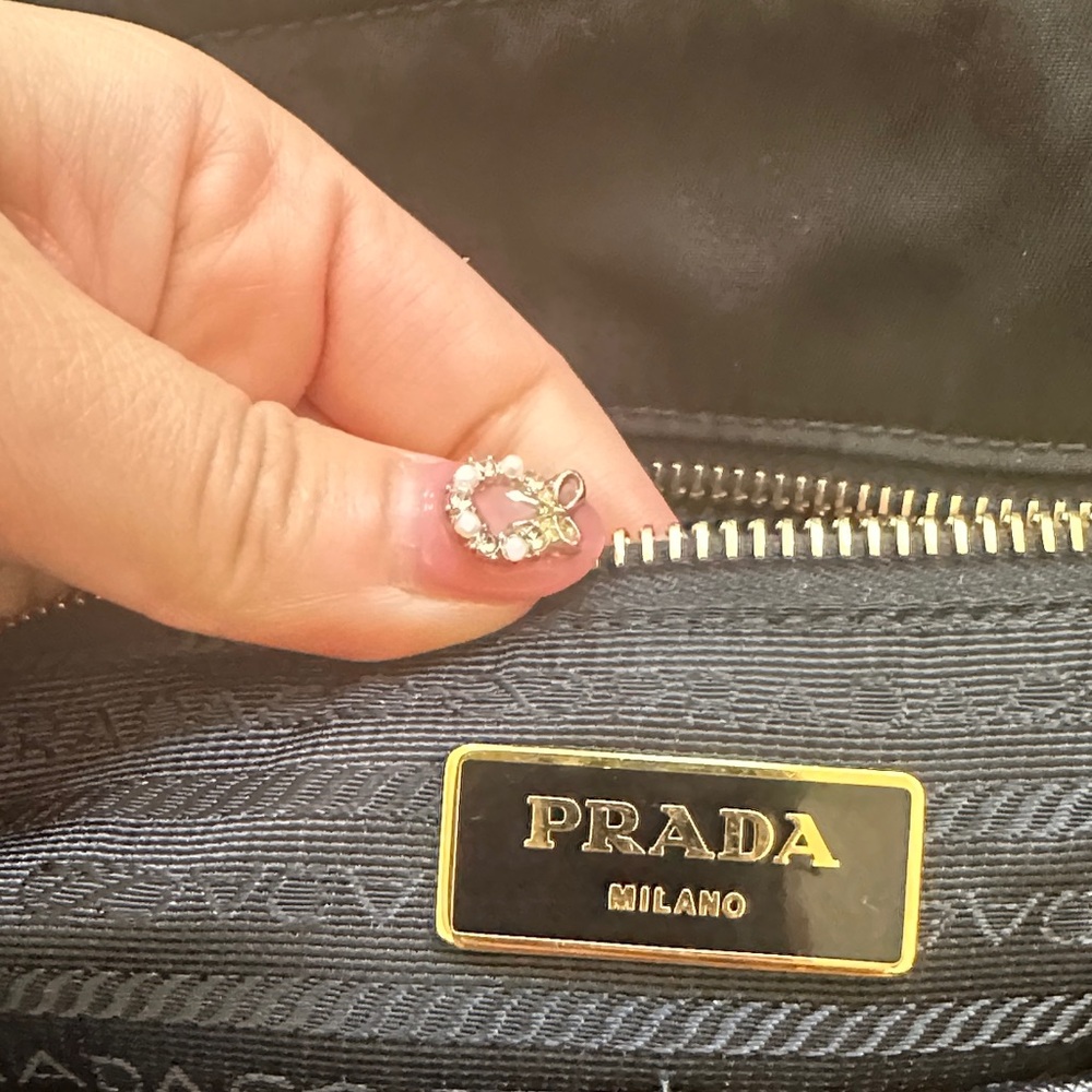 Prada Black Re-Nylon Messenger Bag - Picture 8 of 11